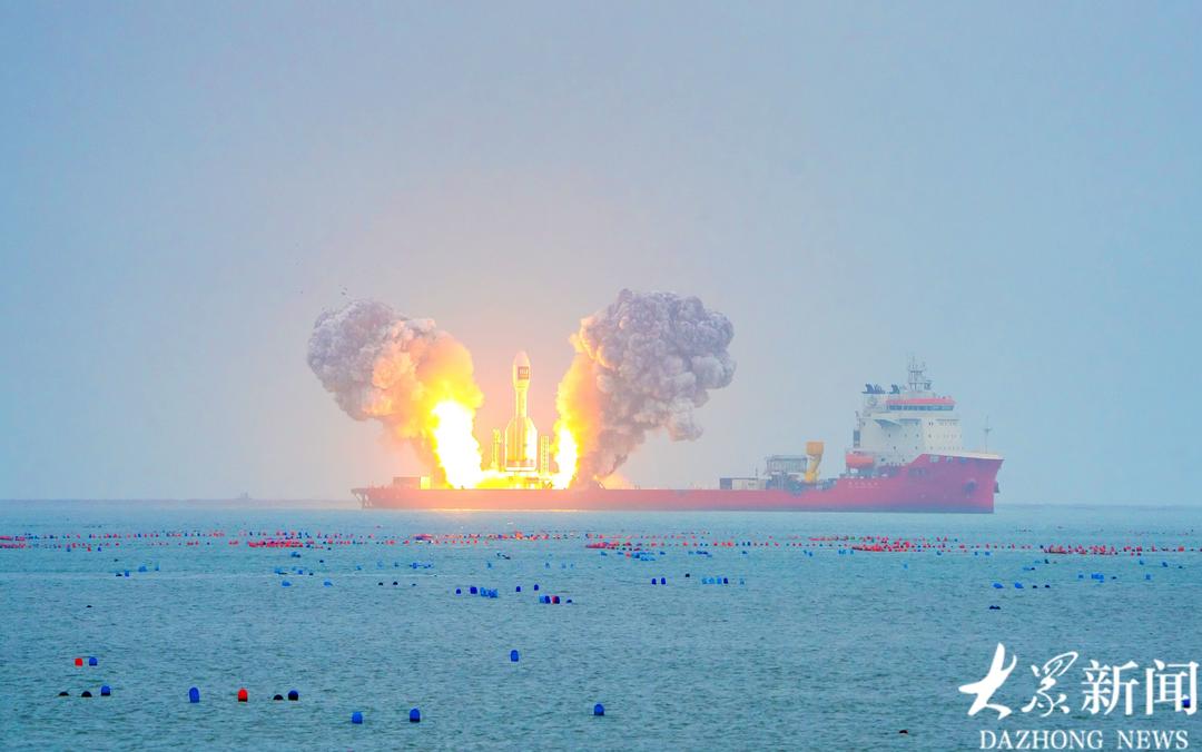 海阳“上天”记：一座im钱包官网县级市的27次发射和166颗星