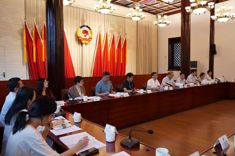 南京市政协召开惠企政策落地“最后一公里”民主监督履职成效座谈会。主办方供图