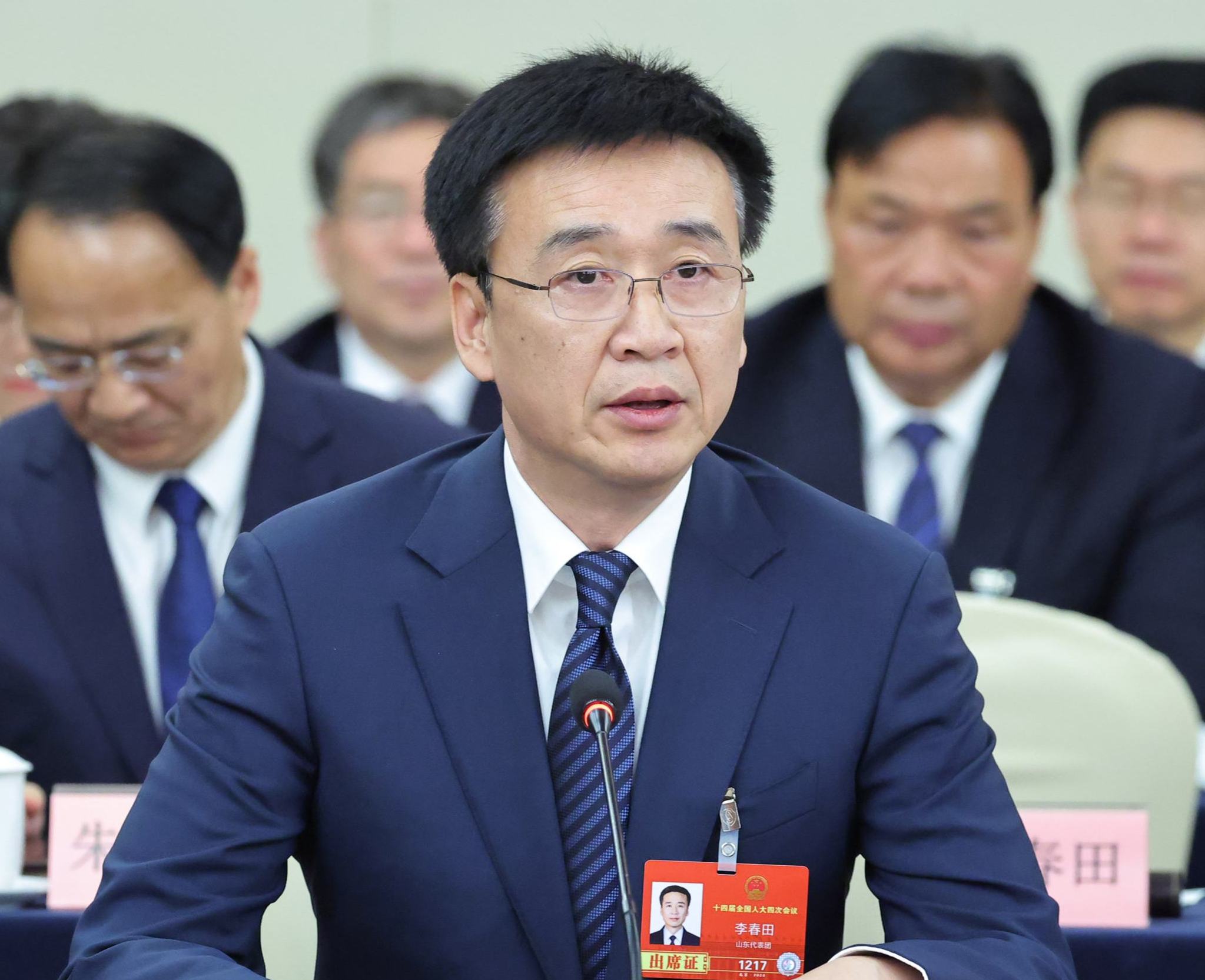 李春田


将保障和改善民生作为头等大事，让更多人能够在滨州安居乐业、心安顺遂，共同书写更有温度、更有质感的幸福滨州答卷。

