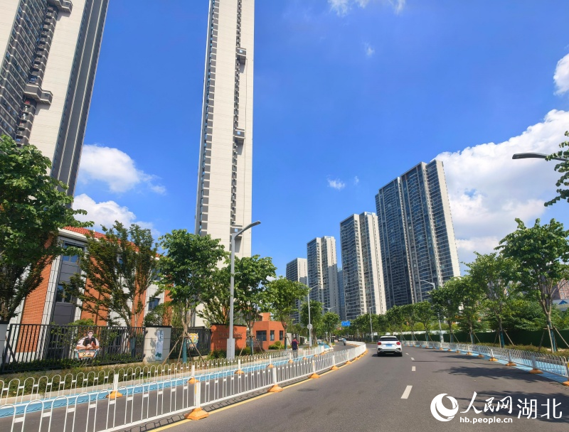 通车后的简易路。人民网记者 周雯摄