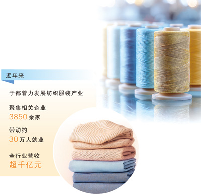  于都：一根纱线织出千亿im钱包下载产业（看中国好物七十二变）